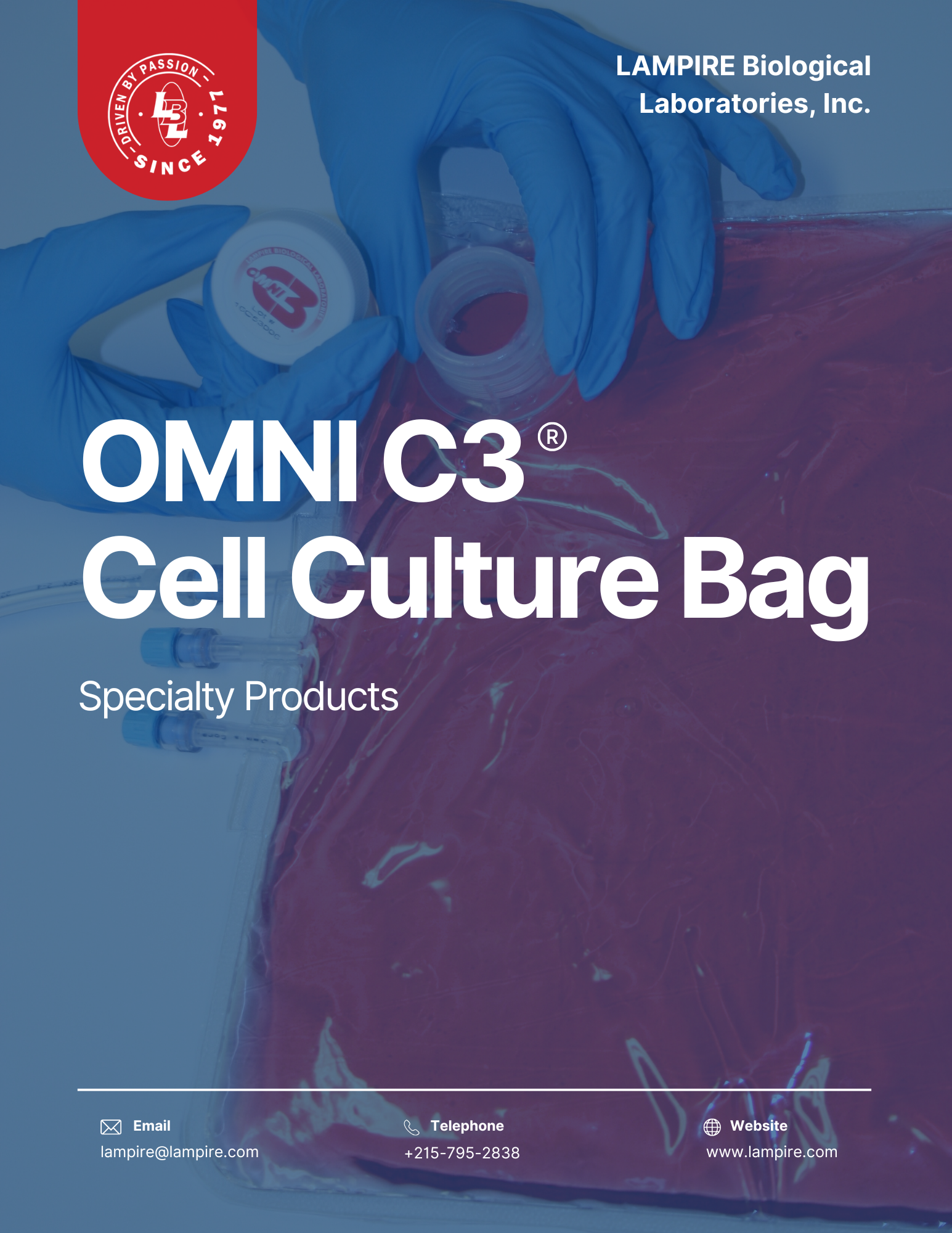 OMNI C3® Cell Culture Bags | Lampire Biological Laboratories, Inc.